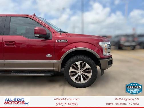 Red 2018 Ford F-150 XL