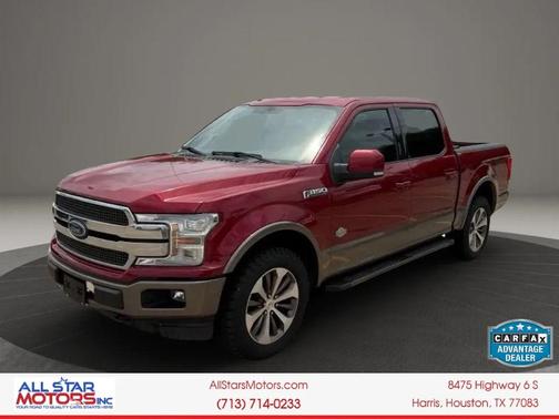 Red 2018 Ford F-150 XL