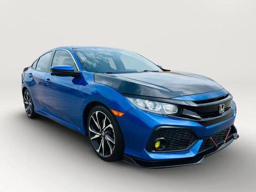Aegean Blue Metallic 2017 Honda Civic Si
