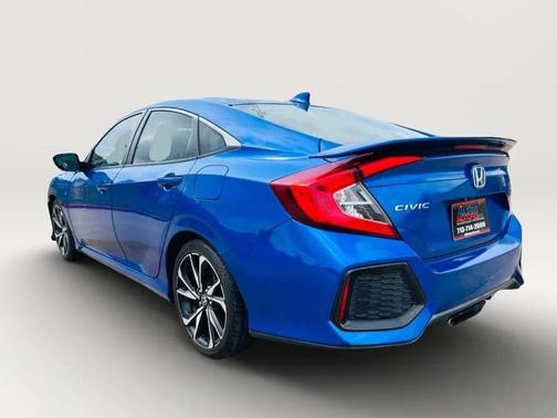 Aegean Blue Metallic 2017 Honda Civic Si