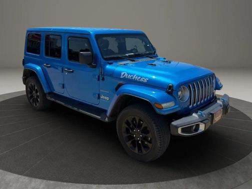 Hydro Blue Pearlcoat 2023 Jeep Wrangler 4xe Sport S
