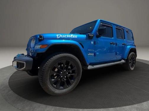 Hydro Blue Pearlcoat 2023 Jeep Wrangler 4xe Sport S