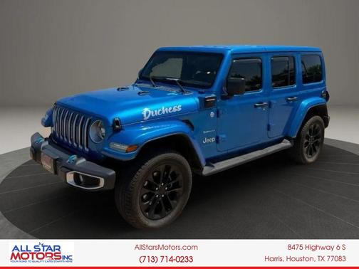 Hydro Blue Pearlcoat 2023 Jeep Wrangler 4xe Sport S