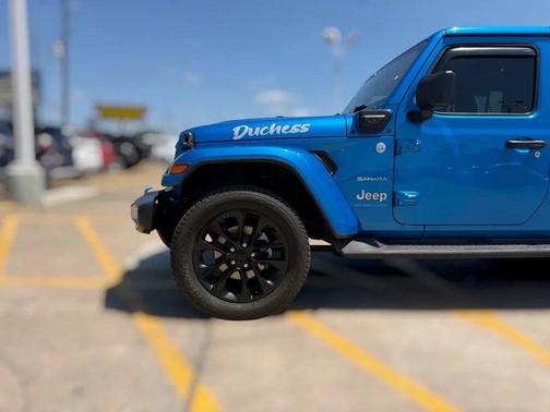 Hydro Blue Pearlcoat 2023 Jeep Wrangler 4xe Sport S