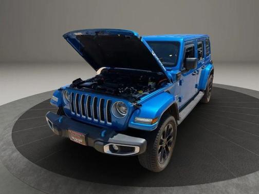 Hydro Blue Pearlcoat 2023 Jeep Wrangler 4xe Sport S