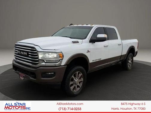 Bright White Clearcoat 2022 RAM 2500 Longhorn