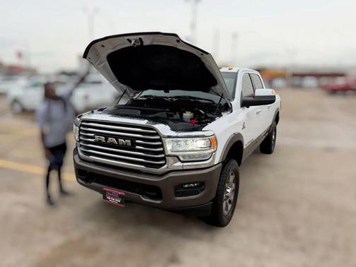 Bright White Clearcoat 2022 RAM 2500 Longhorn
