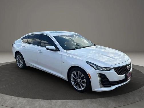 White 2020 Cadillac CT5 Premium Luxury RWD