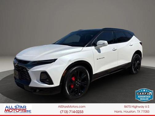 Iridescent Pearl Tricoat 2022 Chevrolet Blazer RS