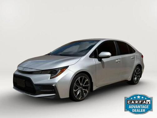 Classic Silver Metallic 2020 Toyota Corolla SE