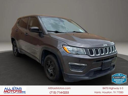 Granite Crystal Metallic Clearcoat 2018 Jeep Compass Sport