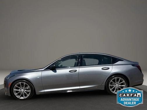 Satin Steel Metallic 2022 Cadillac CT5 Sport