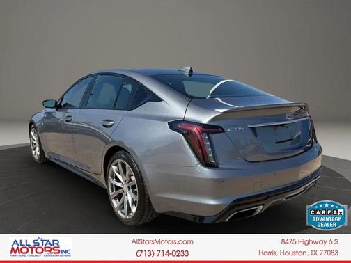Satin Steel Metallic 2022 Cadillac CT5 Sport