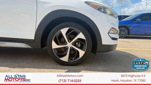 Dazzling White 2017 Hyundai TUCSON Limited