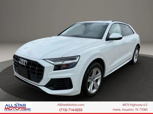 White 2019 Audi Q8 3.0T Premium