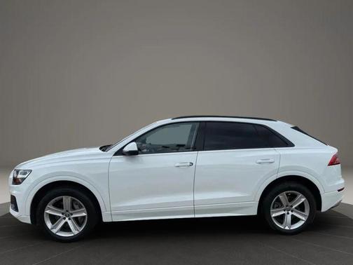 White 2019 Audi Q8 3.0T Premium