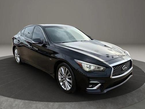 Black Obsidian 2019 INFINITI Q50 3.0t LUXE