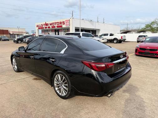 Black Obsidian 2019 INFINITI Q50 3.0t LUXE
