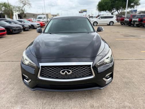 Black Obsidian 2019 INFINITI Q50 3.0t LUXE