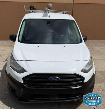 Frozen White 2020 Ford Transit Connect XL Cargo Van