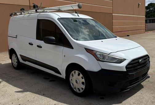 Frozen White 2020 Ford Transit Connect XL Cargo Van