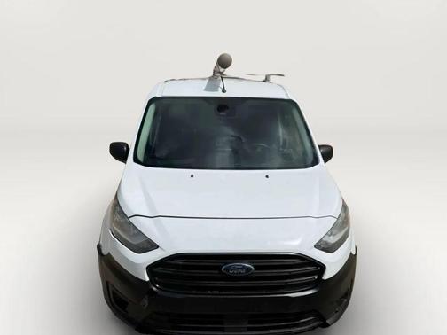 Frozen White 2020 Ford Transit Connect XL Cargo Van