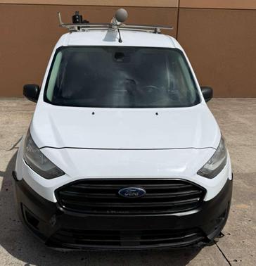 Frozen White 2020 Ford Transit Connect XL Cargo Van