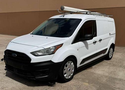 Frozen White 2020 Ford Transit Connect XL Cargo Van