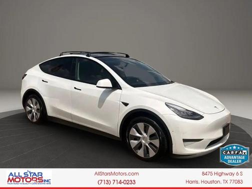 Pearl White Multi-Coat 2020 Tesla Model Y Long Range Dual Motor All-Wheel Drive