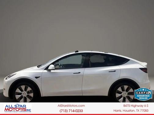 Pearl White Multi-Coat 2020 Tesla Model Y Long Range Dual Motor All-Wheel Drive