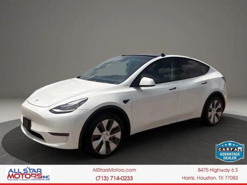Pearl White Multi-Coat 2020 Tesla Model Y Long Range Dual Motor All-Wheel Drive
