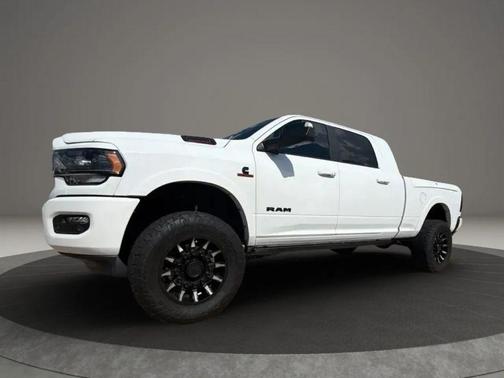 Bright White Clearcoat 2021 RAM 2500 Limited Mega Cab 4x4 6'4' Box