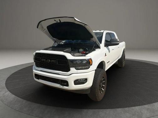 Bright White Clearcoat 2021 RAM 2500 Limited Mega Cab 4x4 6'4' Box
