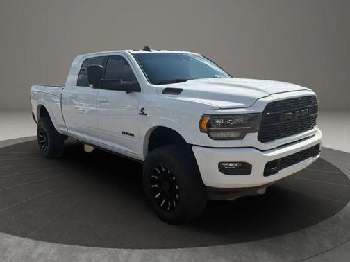 Bright White Clearcoat 2021 RAM 2500 Limited Mega Cab 4x4 6'4' Box
