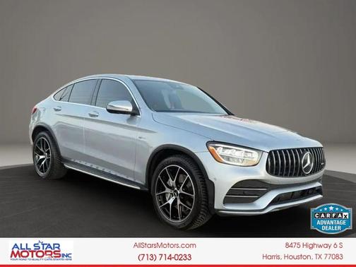 Silver 2023 Mercedes-Benz AMG GLC 43 4MATIC Coupe