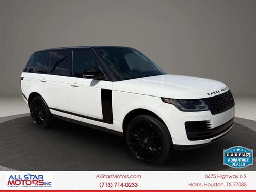 White 2018 Land Rover Range Rover 5.0L Supercharged