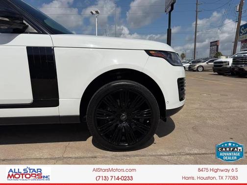 White 2018 Land Rover Range Rover 5.0L Supercharged