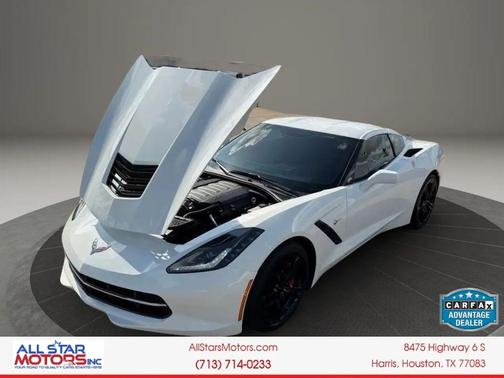 Arctic White 2016 Chevrolet Corvette Stingray