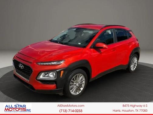 Sunset Orange 2019 Hyundai KONA SEL