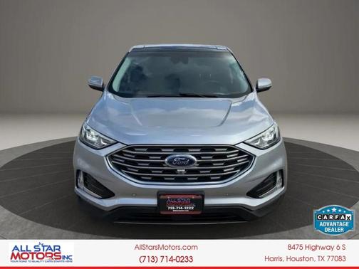 Iconic Silver Metallic 2020 Ford Edge Titanium