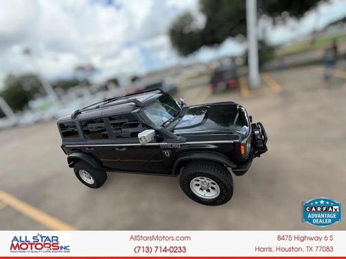 Shadow Black 2023 Ford Bronco Everglades