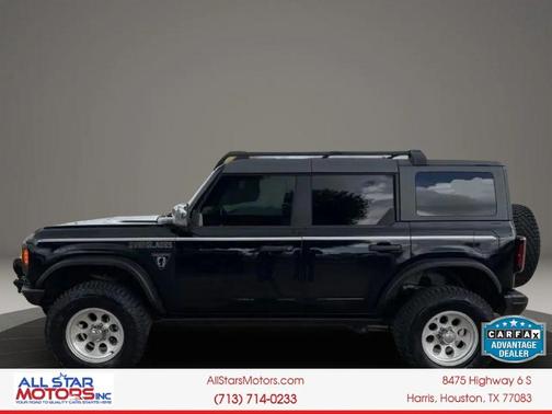Shadow Black 2023 Ford Bronco Everglades