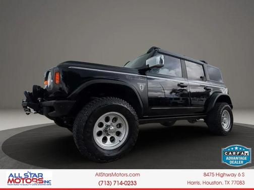 Shadow Black 2023 Ford Bronco Everglades
