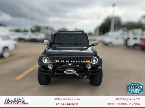 Shadow Black 2023 Ford Bronco Everglades