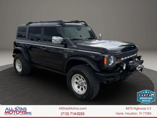 Shadow Black 2023 Ford Bronco Everglades