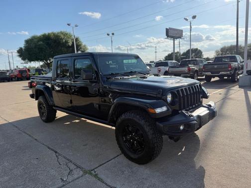 Black Clearcoat 2023 Jeep Gladiator Sport