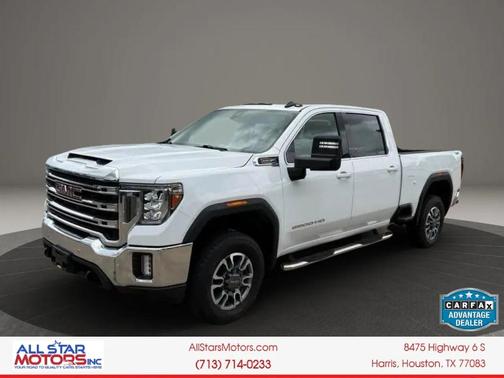Summit White 2023 GMC Sierra 2500 SLE