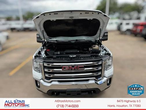 Summit White 2023 GMC Sierra 2500 SLE