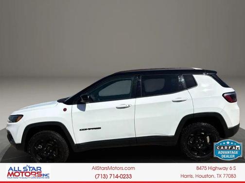Bright White Clearcoat 2024 Jeep Compass Trailhawk