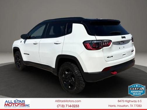 Bright White Clearcoat 2024 Jeep Compass Trailhawk